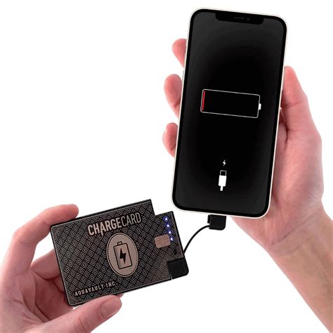 credit card charger for smartphone.